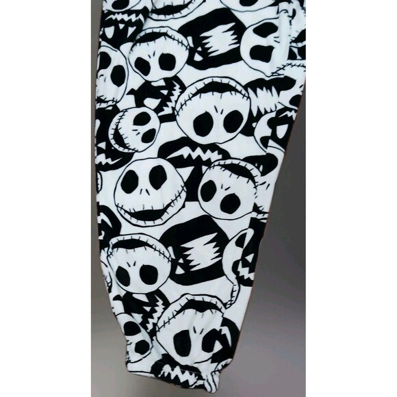 Disney Nightmare Before Christmas Pajama Pants XL Jack Skellington Fleece - Picture 4 of 10